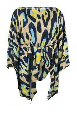 Roberto Cavalli Kaftan Blå