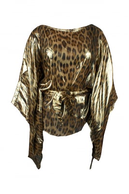 Roberto Cavalli Kaftan Guld