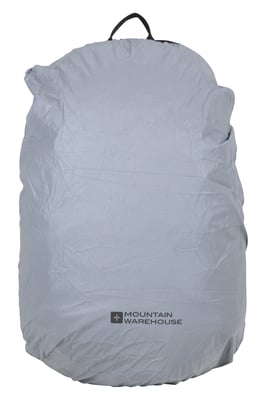 Iso-Vis Rucksack Rain Cover Waterproof Reflective Camping Backpack Protector Silver