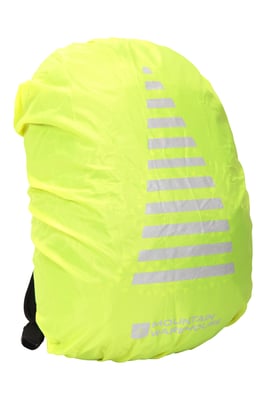 Iso-Vis Rucksack Rain Cover Waterproof Reflective Camping Backpack Protector Yellow