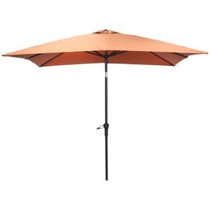 Garden Impressions Lotus parasol 250x250 cm carbon black koper