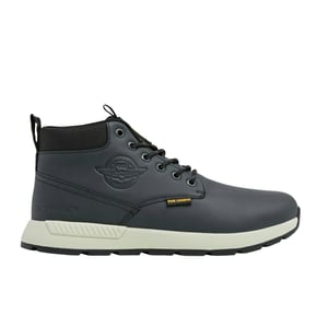PME Legend Sneakers Ribber Mid Zwart
