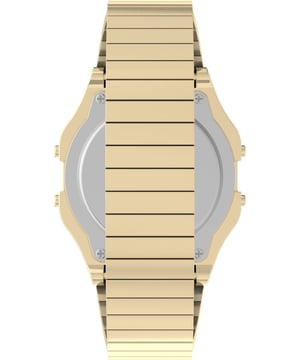 Timex Main Street Classic Digital Heren Horloge Goudkleurig T78677