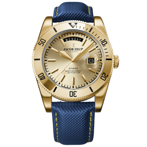 Jacob Zech Horloge Athena Goud