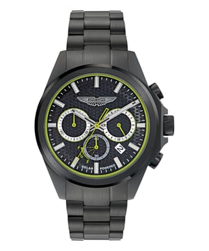 Aston Martin Aml Thrill Hlc W Heren Zwarte Horloge MTRH2S601