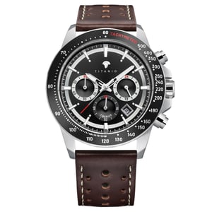 Titanio Horloge Tiberius Zilver