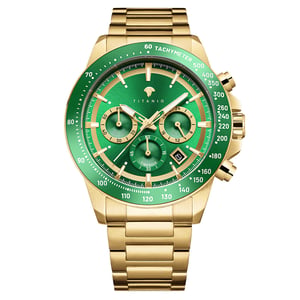 Titanio Horloge Tiberius Goud
