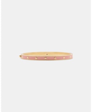 Spot The Spade Enamel Hinged Bangle