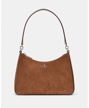 Margot Suede Shoulder Bag