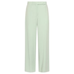Smashed Lemon Dames zachte wijde pantalon met rechte pijpen |