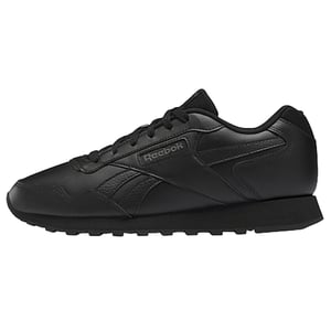 Reebok Heren Glide Leren Trainers (Zwart)