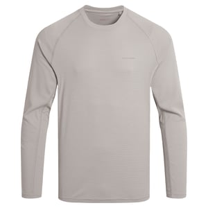 Craghoppers Heren SolarShield+ Nosilife T-shirt met lange mouwen (Perkament)