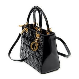 Medium Lady Dior Zip  Shoulder Bag