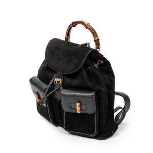 Large Bamboo Backpack   rugzak