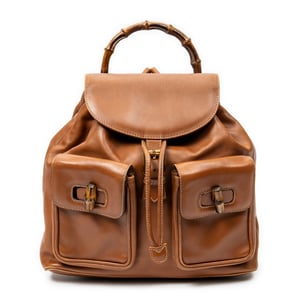 Large Bamboo Backpack   rugzak