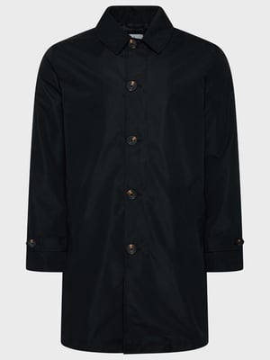 James Harry Brown Basic Raincoat in Black