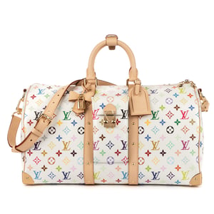 Ltd. Ed. LV x Takashi Murakami Keepall Bandoulière 45 45 Travel Bag