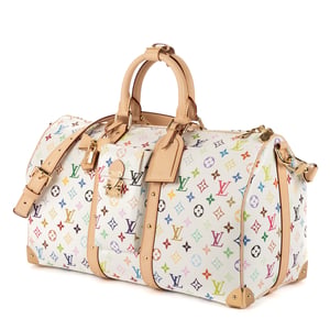 Ltd. Ed. LV x Takashi Murakami Keepall Bandoulière 45 45 Travel Bag
