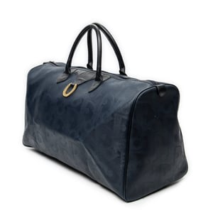 Large Vintage Travel Boston  Travel Bag