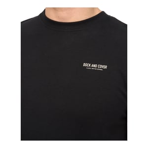 Duck and Cover Heren Landway T-Shirt (Zwart)