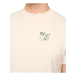 Duck and Cover Mens Lynnfold T-Shirt (Light Stone)