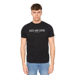 Duck and Cover Heren Walpole T-Shirt (Zwart)