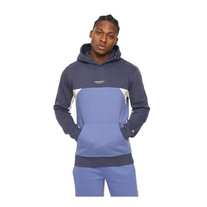 Crosshatch Mens Castlebay Hoodie (Blue)