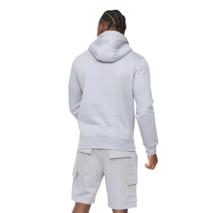 Crosshatch Mens Bardon Hoodie (Steel Blue)