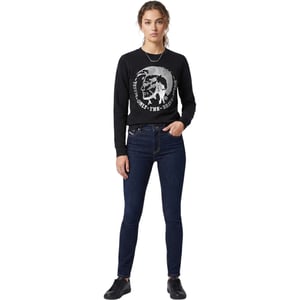 DIESEL F RADI T Felpa Womens Sweatshirts Crew Neck Pullover Winter Sweat Tops