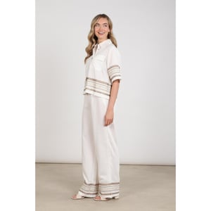 Nukus Valerie pants embroidery pantalons nks09049