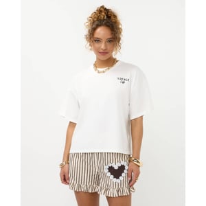 Ydence T-shirt hss2648 café