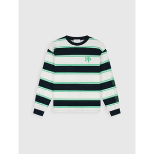 Pure Path Striped essence of life longsleeve tee off