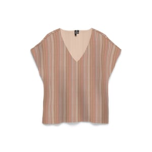 Vero Moda Vmdemi ss v-neck top jrs ga dessin