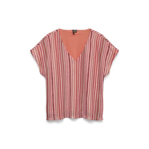 Vero Moda Vmdemi ss v-neck top jrs ga dessin