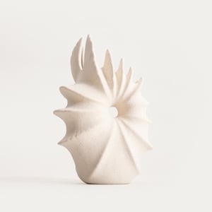 Casa di Elturo Vaas aurea h21,5 cm – keramiek – boho japandi woondecoratie – organische vorm