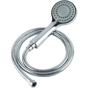 WDMT Universele handdouche met rvs doucheslang – 1,5 meter – douchekop met 3 standen