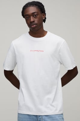 Regular It's Coming Home Print T-Shirt