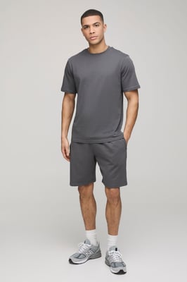 Regular Fit T-Shirt and Short Set