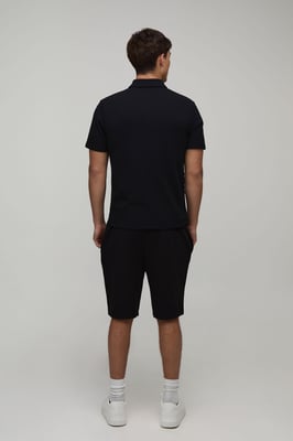 Slim 1/4 Zip Waffle Polo