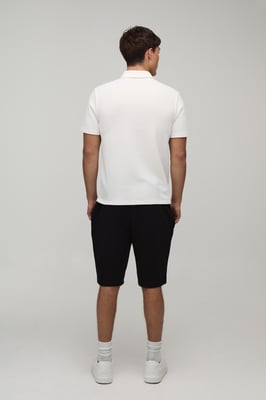 Slim 1/4 Zip Waffle Polo