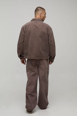 Regular Fit Washed Denim Jacket