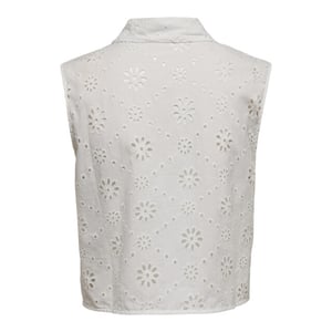 Only Onlalithea sl short emb shirt wvn dessin