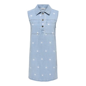 Only Onldaisy sl emb dnm dress gua licht