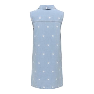 Only Onldaisy sl emb dnm dress gua licht