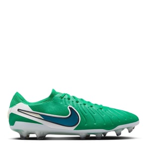 Men's Nike Legend 10 Elite Adults Firm Ground Football Boots in Green/Black