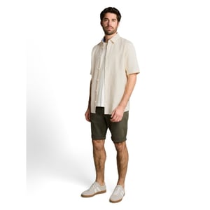 Tom Tailor Comferd structure shirt ecru