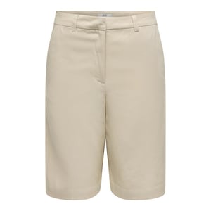 Jacqueline de Yong Jdynaomi linen mw bermuda shorts tlr beige