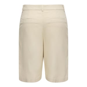 Jacqueline de Yong Jdynaomi linen mw bermuda shorts tlr beige