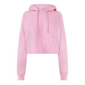 Women's Miso Cropped Hoodie in Pink