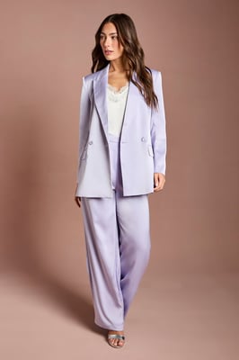 Satin Flare Trouser
